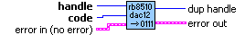 RB8510 DAC12 Set Value